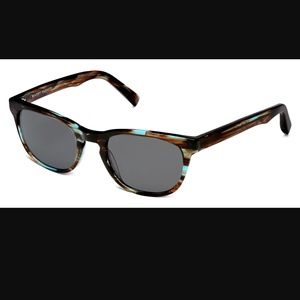 Warby Parker Blue Tortoise Sunglasses